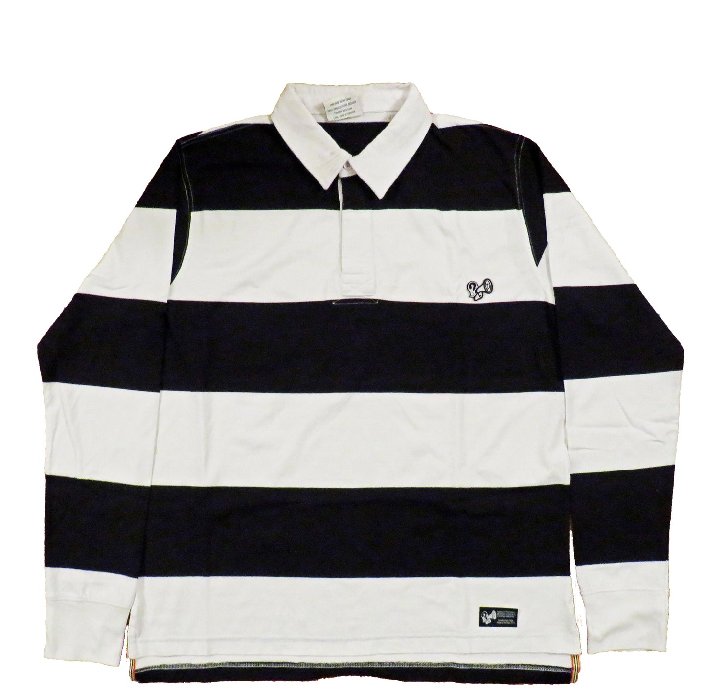 Feared Voices Striped Polo Rugby LS