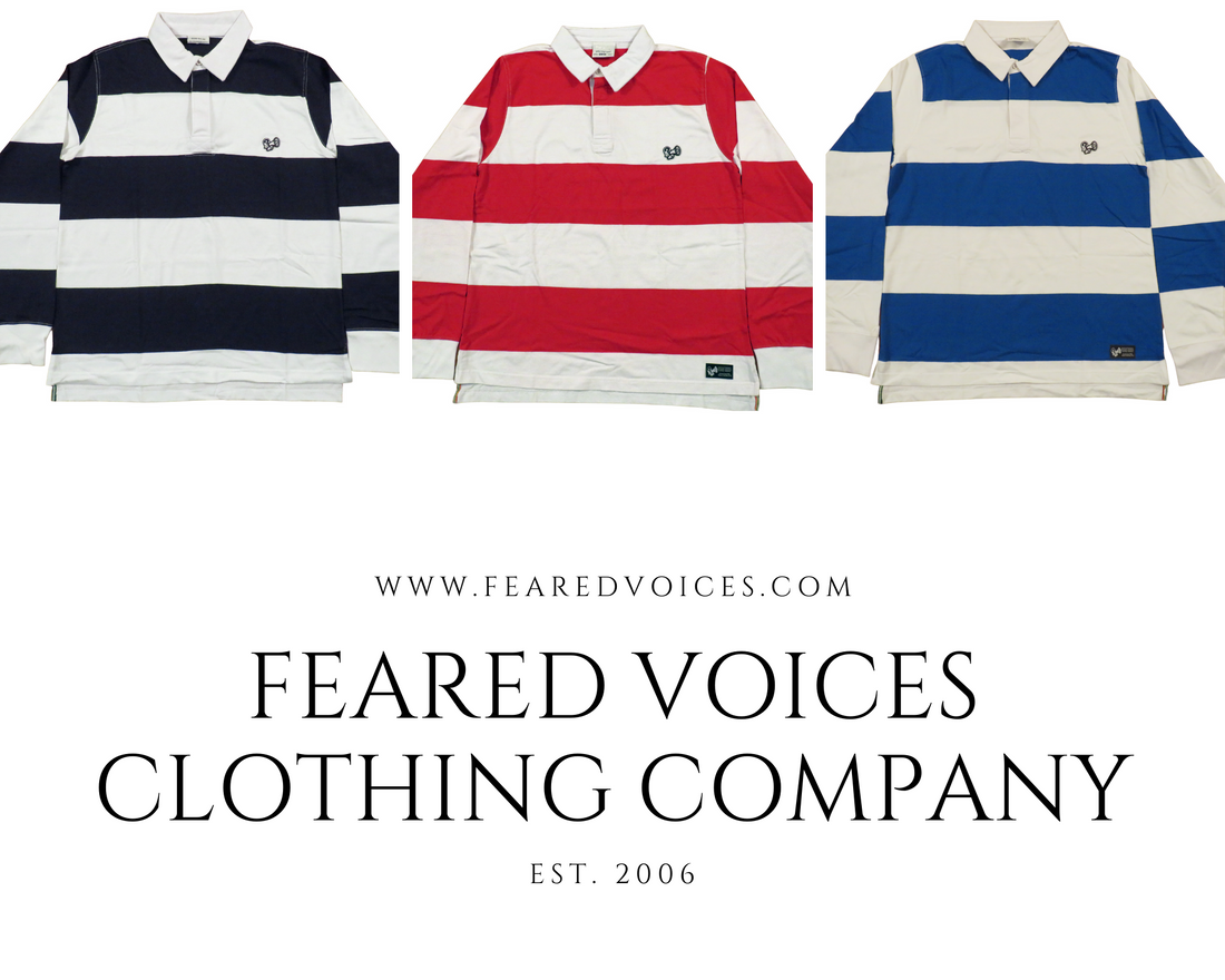 New Arrivals - Feared Voices Striped Rugby