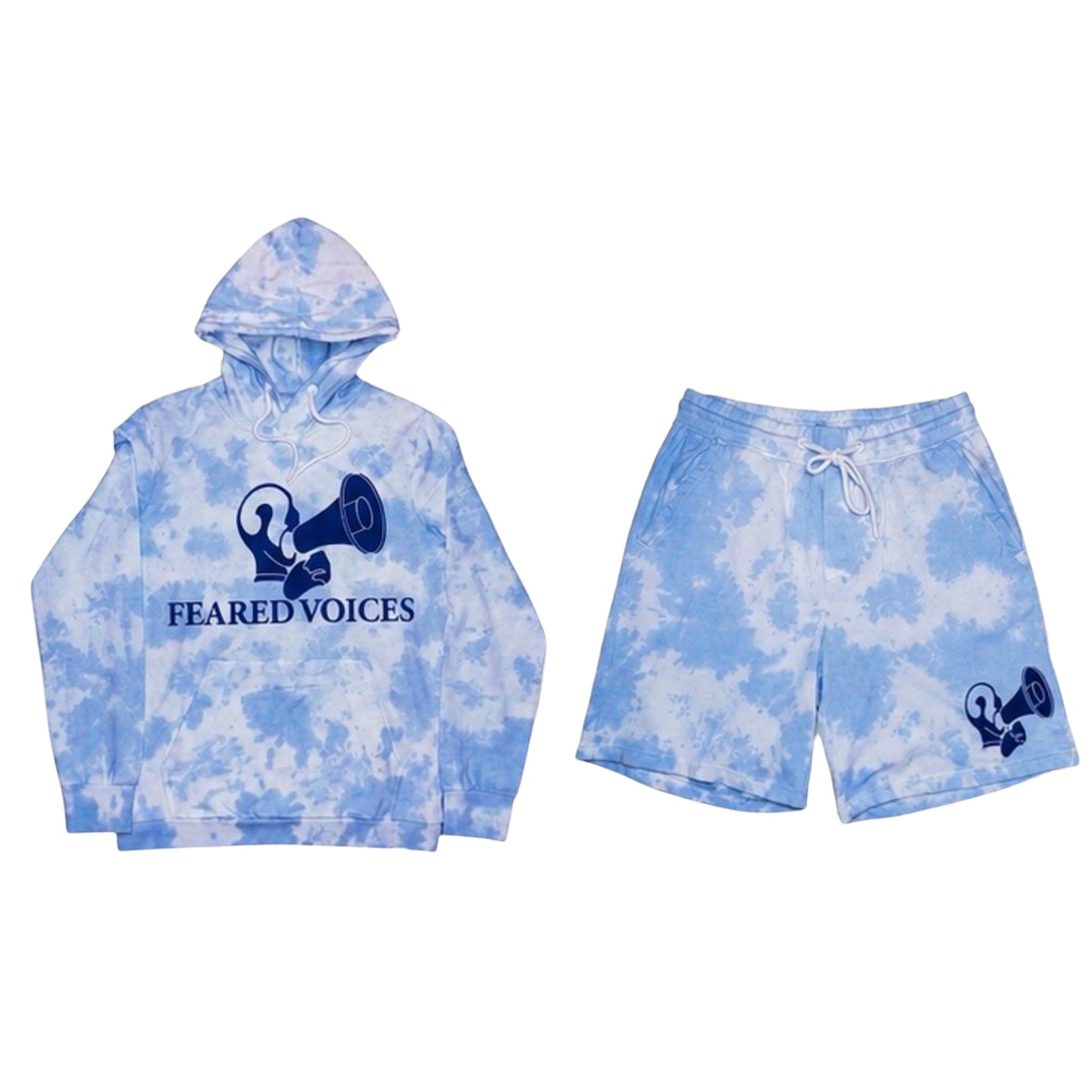 Feared Voices Tie-Dye Short Set