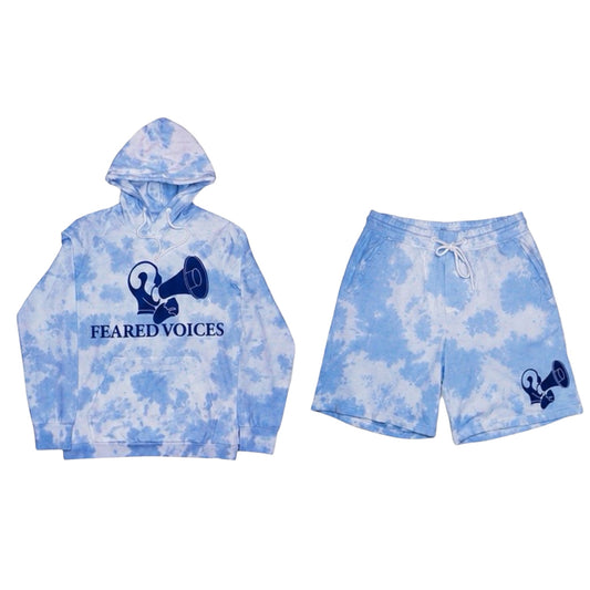 Feared Voices Tie-Dye Short Set