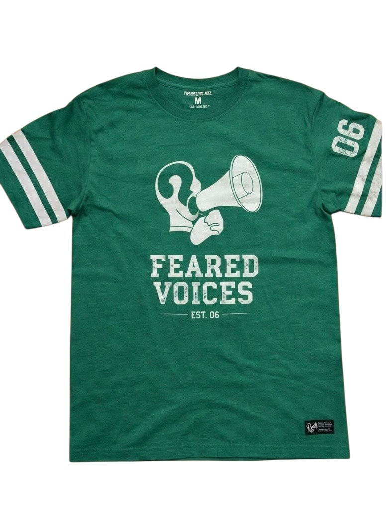 Feared Voices Football Jersey Tee