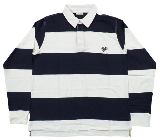 Feared Voices Striped Polo Rugby LS