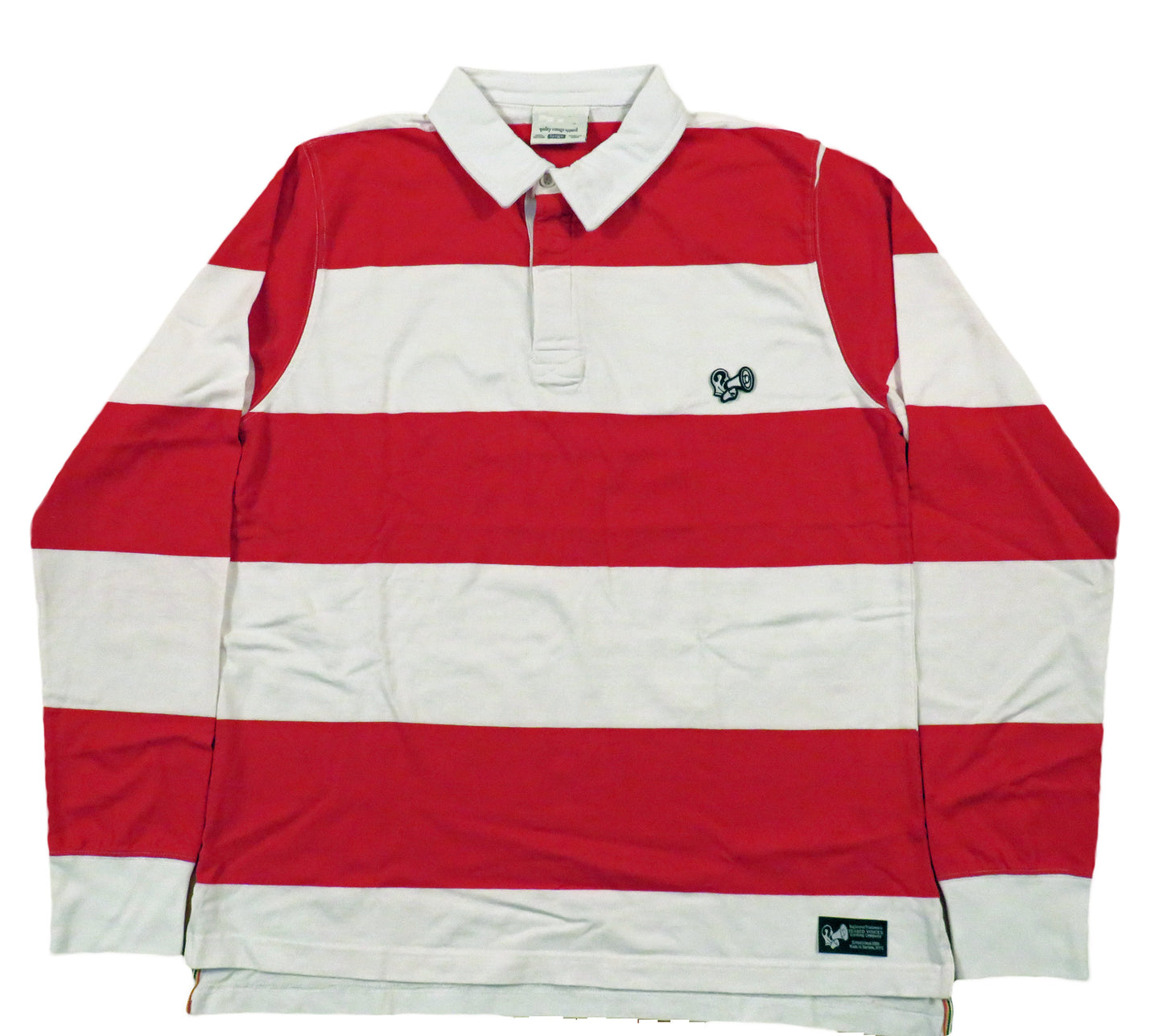 Feared Voices Striped Polo Rugby LS