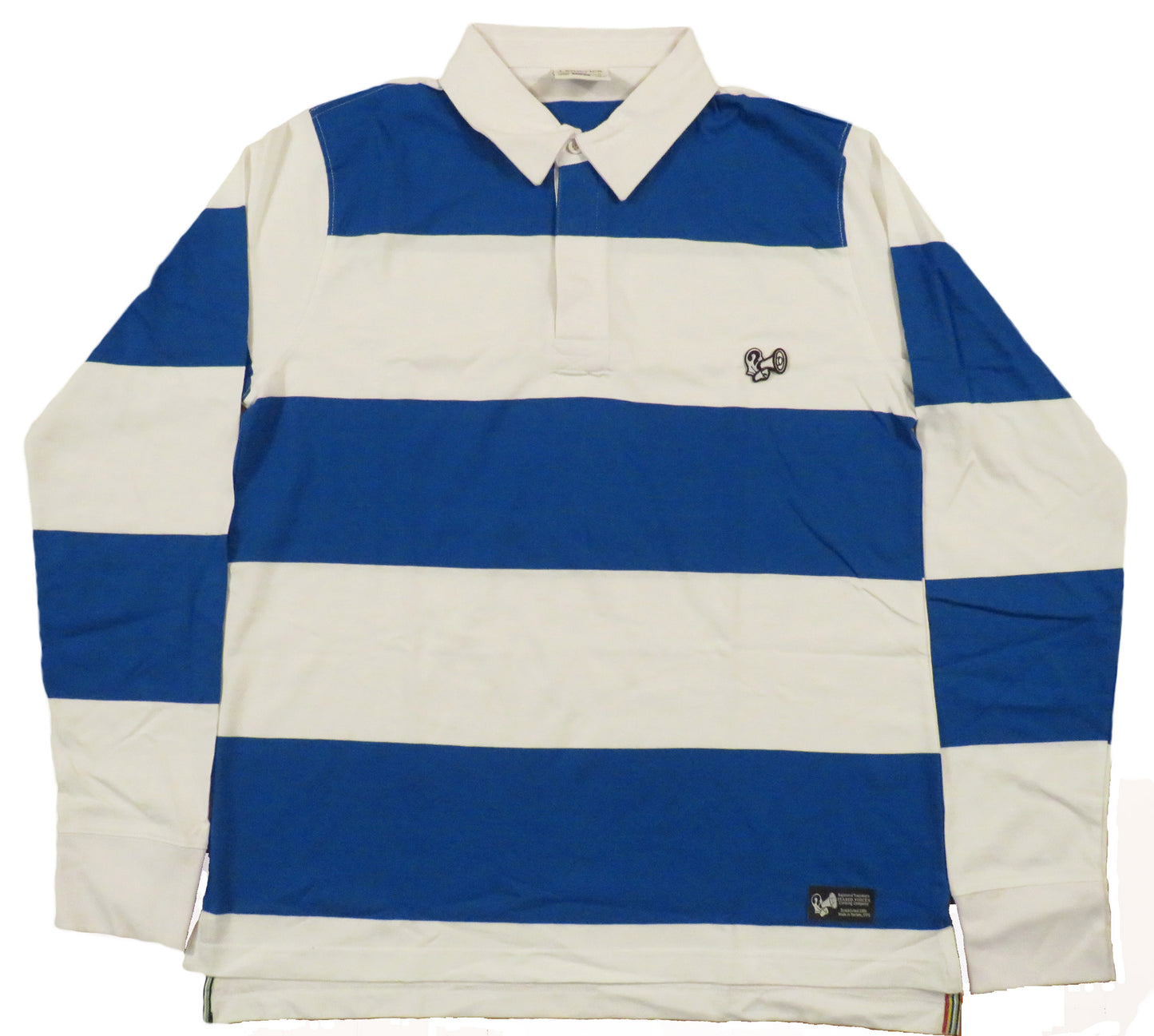 Feared Voices Striped Polo Rugby LS