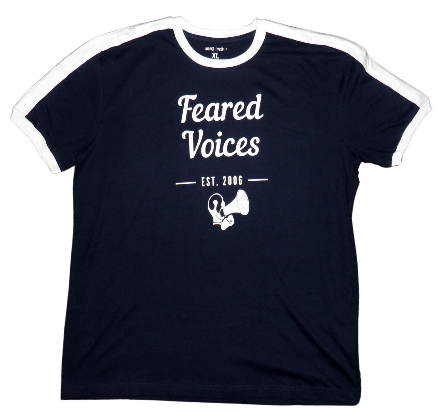 Feared Voices Retro Ringer Tee