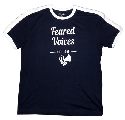 Feared Voices Retro Ringer Tee