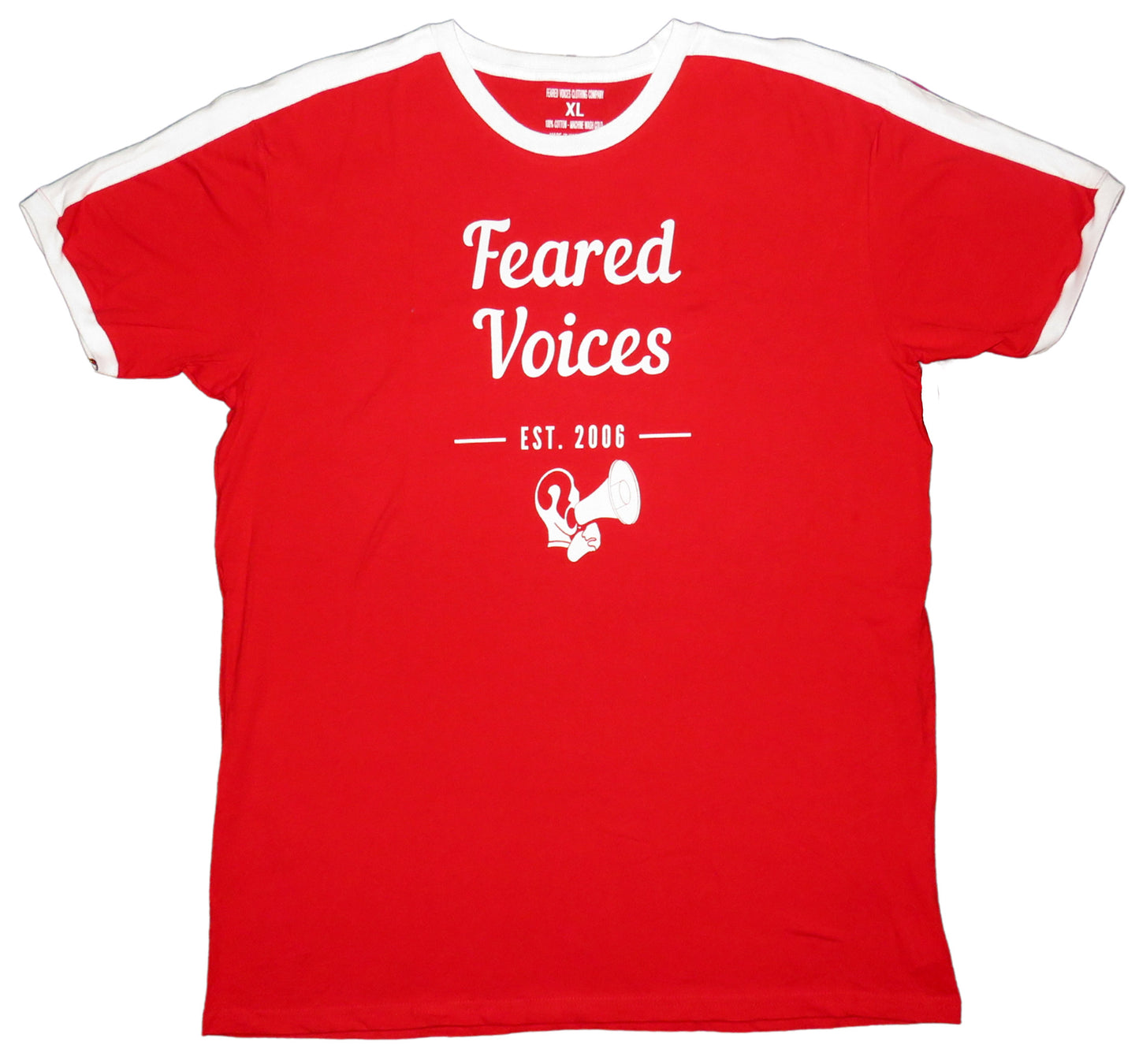 Feared Voices Retro Ringer Tee