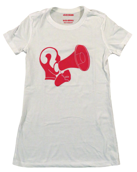 Feared Voices Logo Slim Fit Tee (Women)